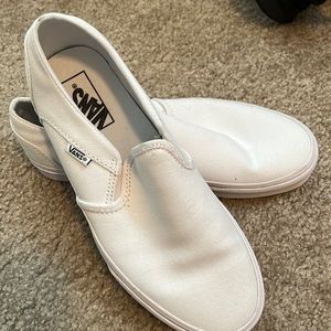 Slip on Vans. Size 8. Like new!!!!